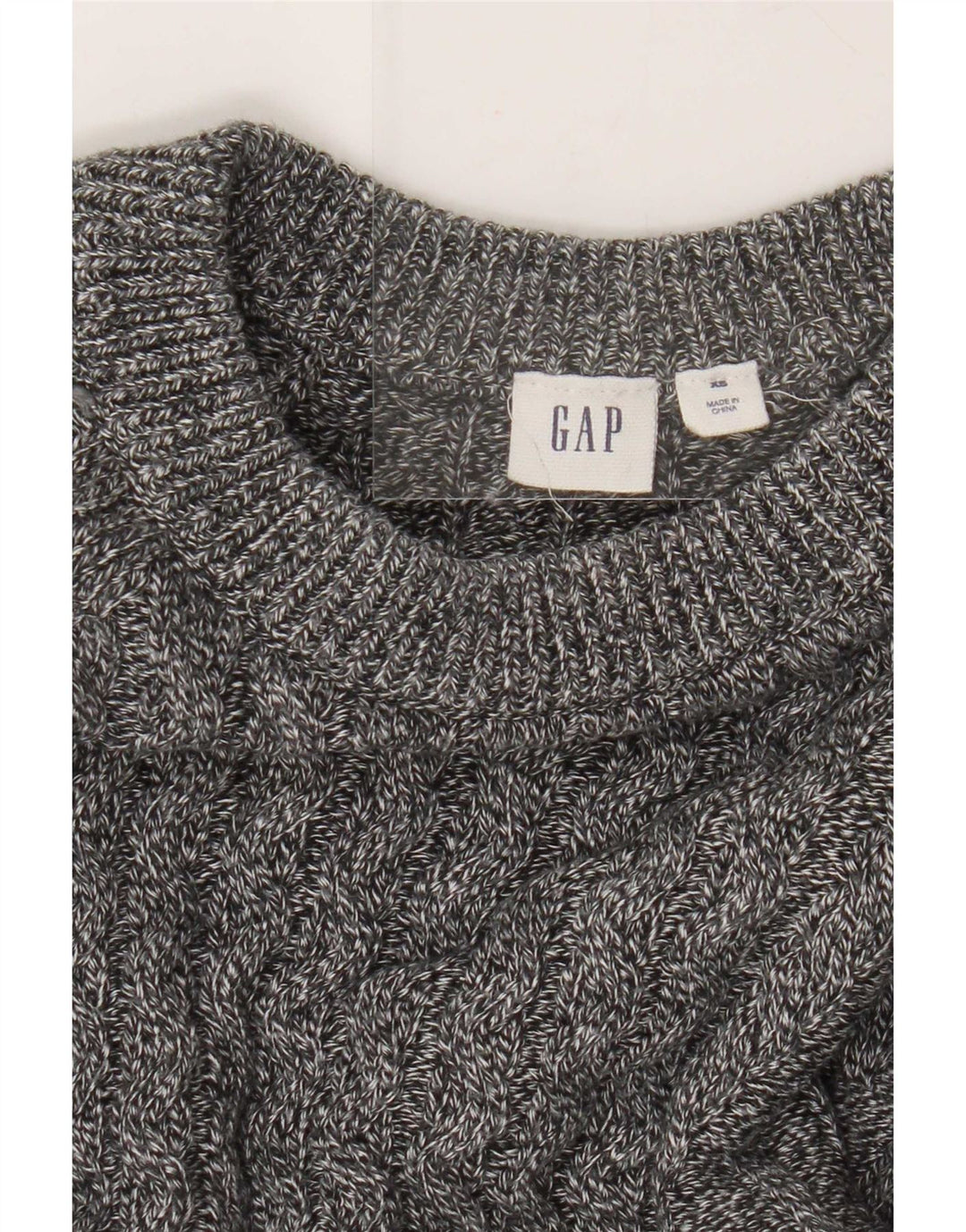 Женский джемпер с круглым вырезом Gap UK 6 XS Серый