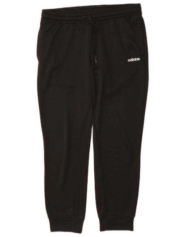 Женские спортивные брюки Adidas Joggers UK 16/18, большой черный полиэстер