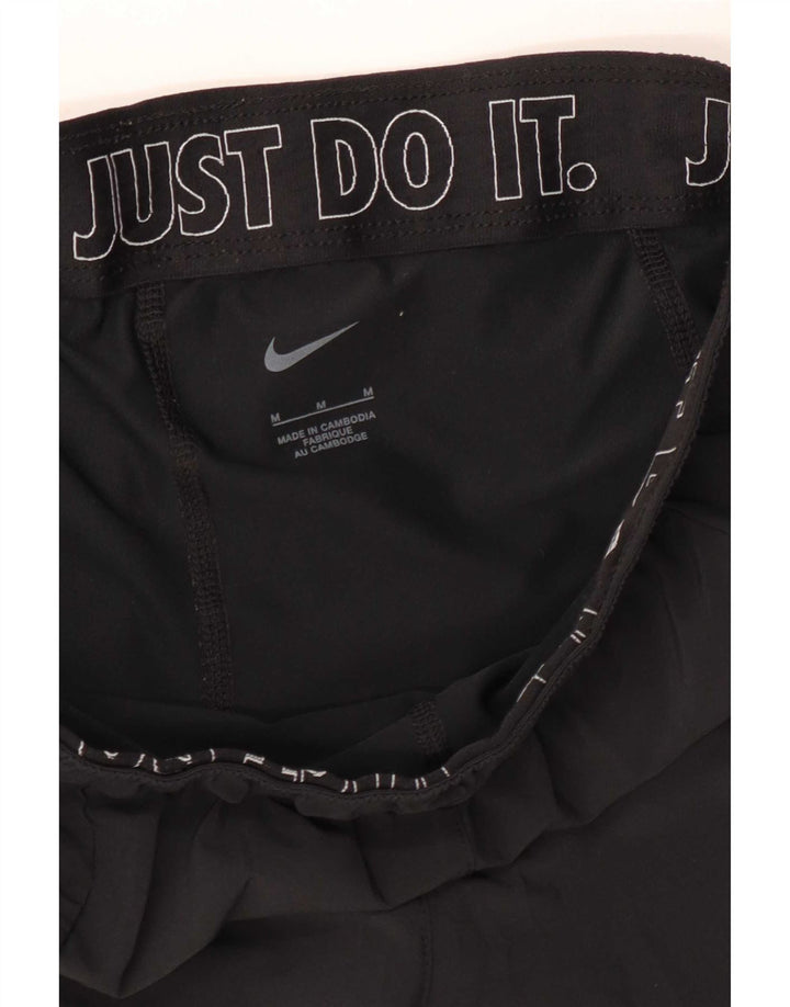 Женские спортивные шорты Nike UK 12, средние, черные