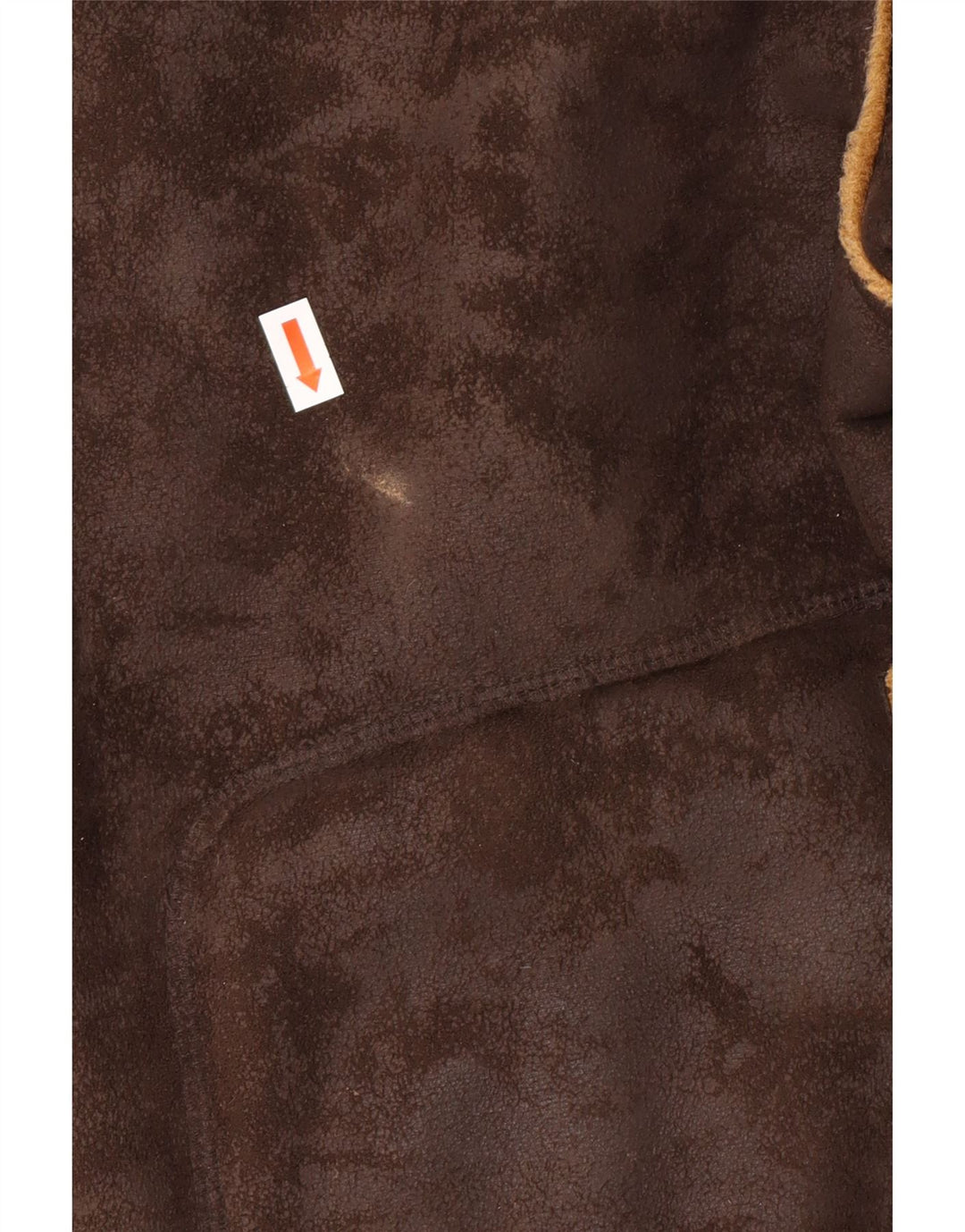 Мужская куртка-шерпа DUCK AND COVER UK 40, большая, коричневая, полиэстер