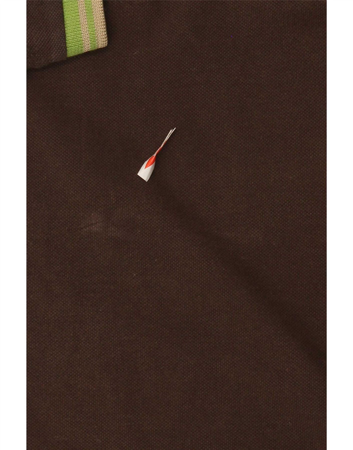 Мужская рубашка поло Fred Perry Special Edition, большой размер, коричневый хлопок