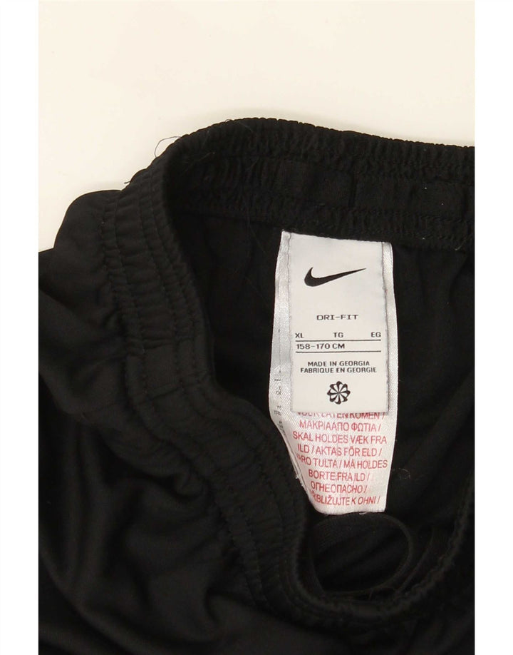 Спортивные брюки Nike Dri Fit для мальчиков 13–14 лет, XL, черный полиэстер