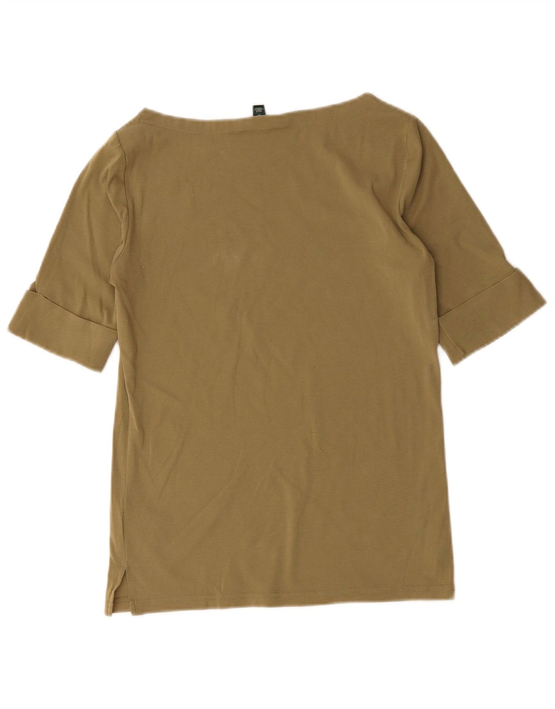 Женская блузка Ralph Lauren Top UK 12, средний цвет хаки, хлопок