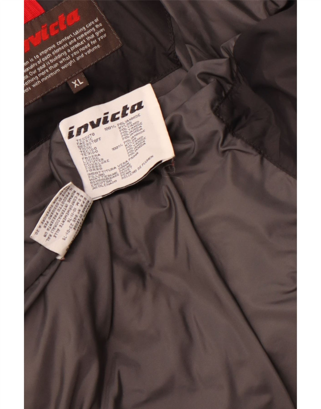 INVICTA Мужская стеганая куртка UK 42 XL Черный Полиамид