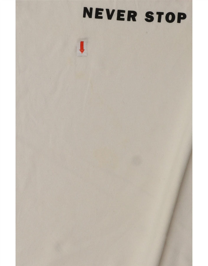 THE NORTH FACE Мужская футболка с рисунком, большой белый хлопок