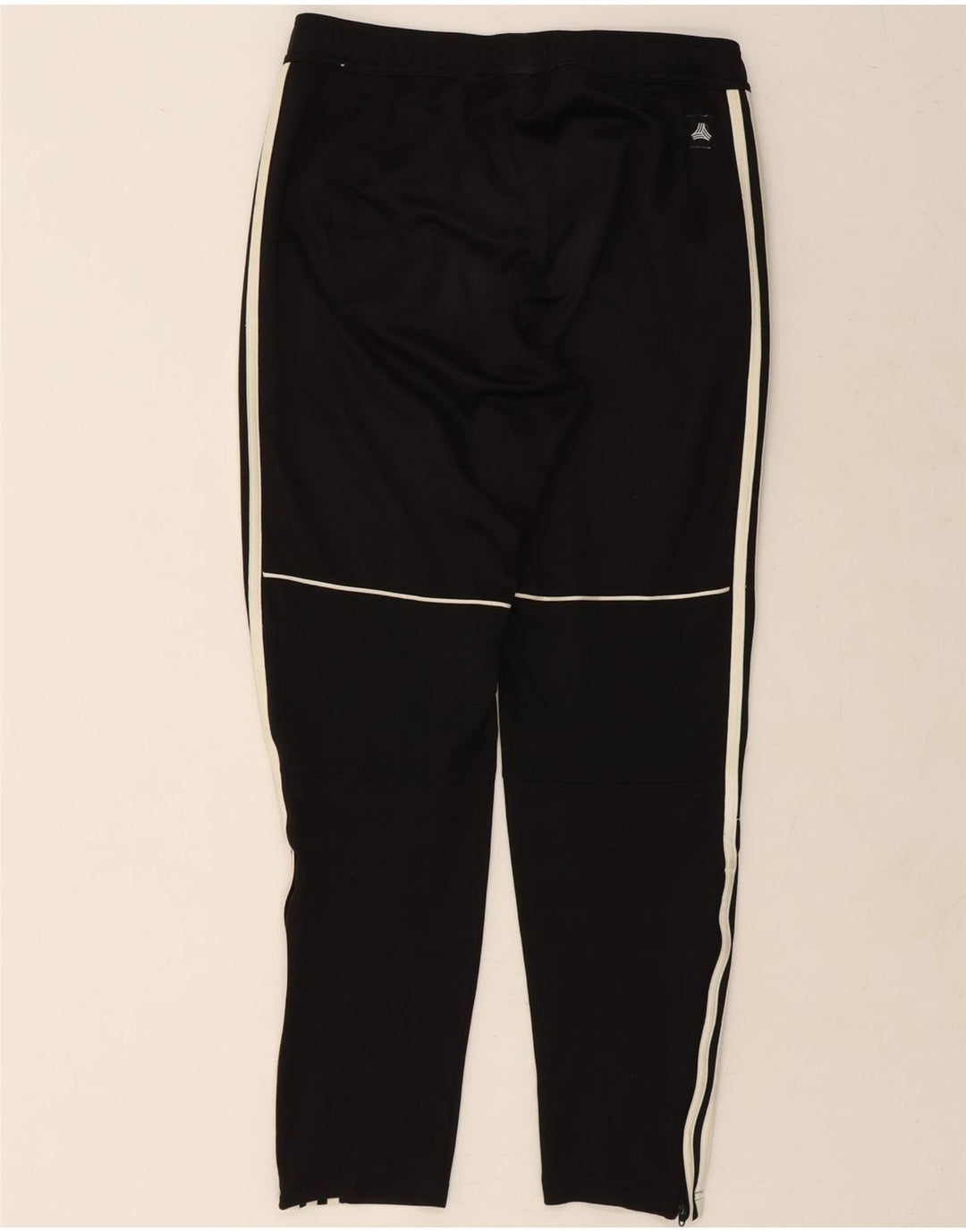 ADIDAS Mens Tracksuit Trousers Medium Black Vintage Adidas and Second-Hand Adidas from Messina Hembry 