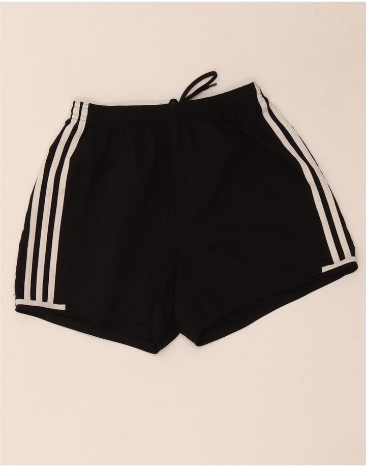Женские спортивные шорты Adidas Climalite UK 8/10, маленькие черные из полиэстера
