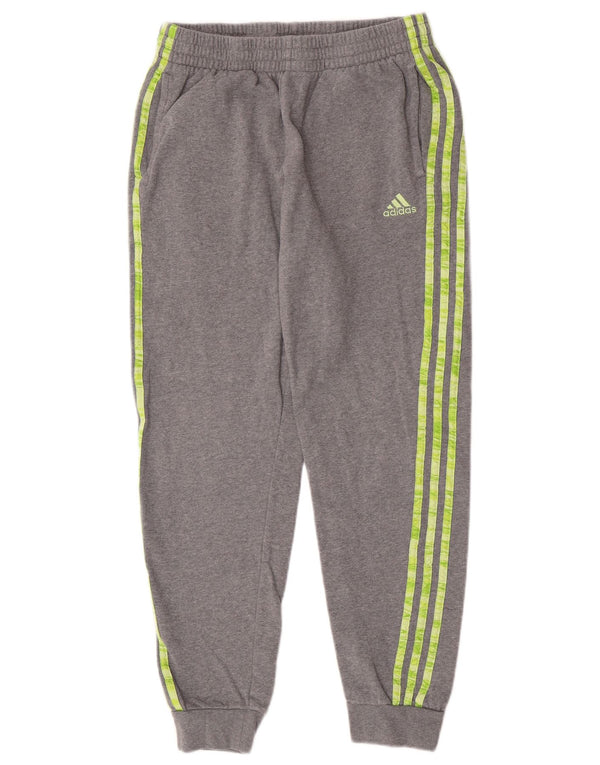 Adidas Спортивный костюм для мальчиков Брюки Джоггеры 13-14 лет XL Серый хлопок