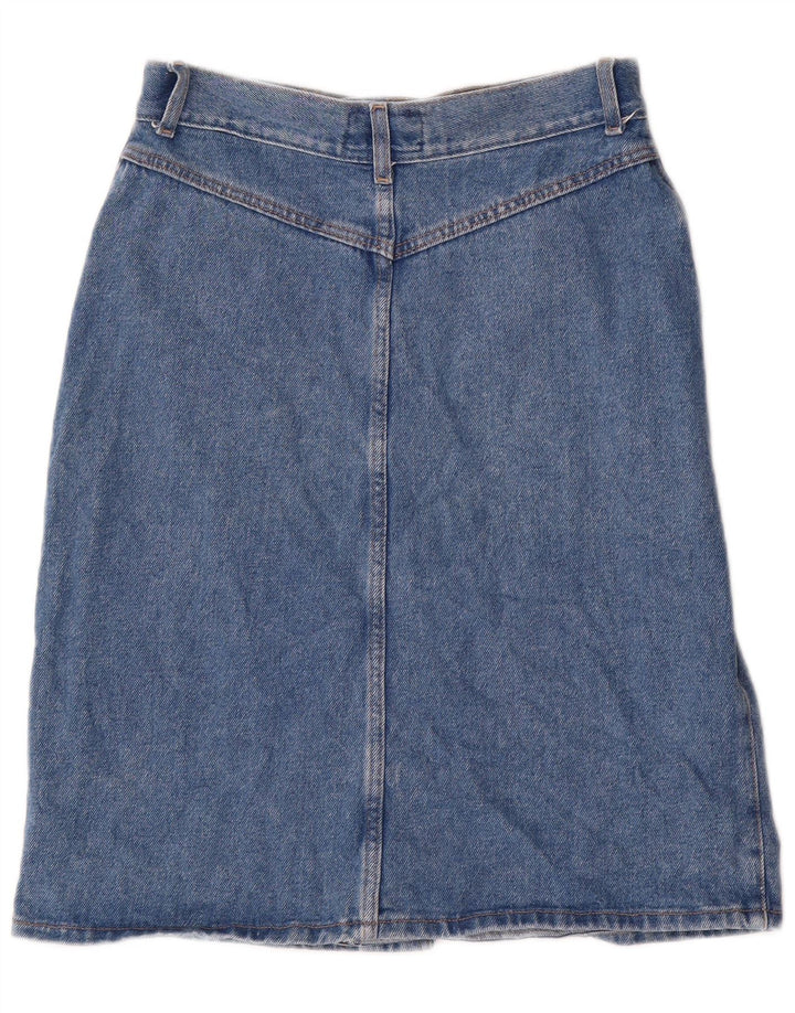 Юбка женская джинсовая VINTAGE IT 42 Medium W30 Синяя, хлопок