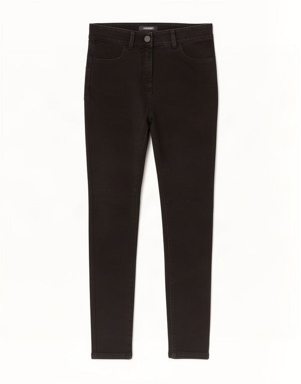 Женские джинсы скинни Marks & Spencer UK 10, маленькие W28 L27, черный хлопок