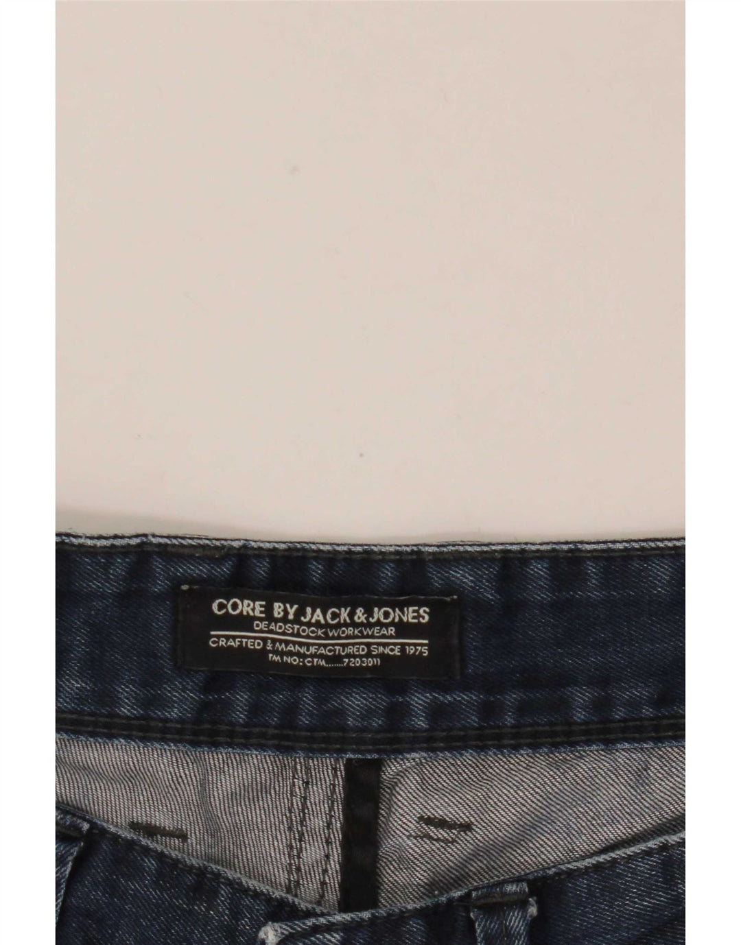 Мужские джинсовые шорты Jack & Jones W32 средний синий