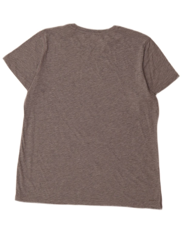 Женская футболка Adidas Top UK 18 XL Серый хлопок