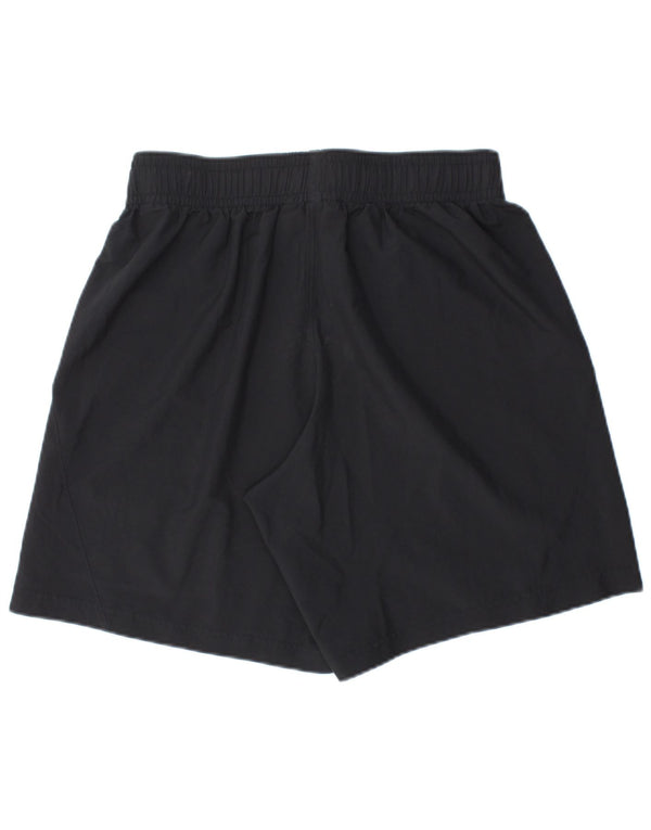 Мужские спортивные шорты с рисунком UNDER ARMOR, большие черные