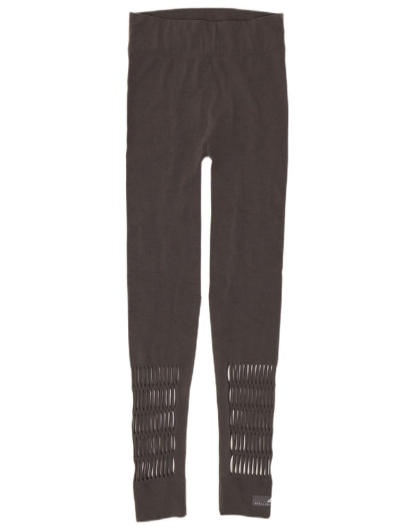 Женские леггинсы Adidas Stella McCartney Graphic UK 14, большой серый полиамид