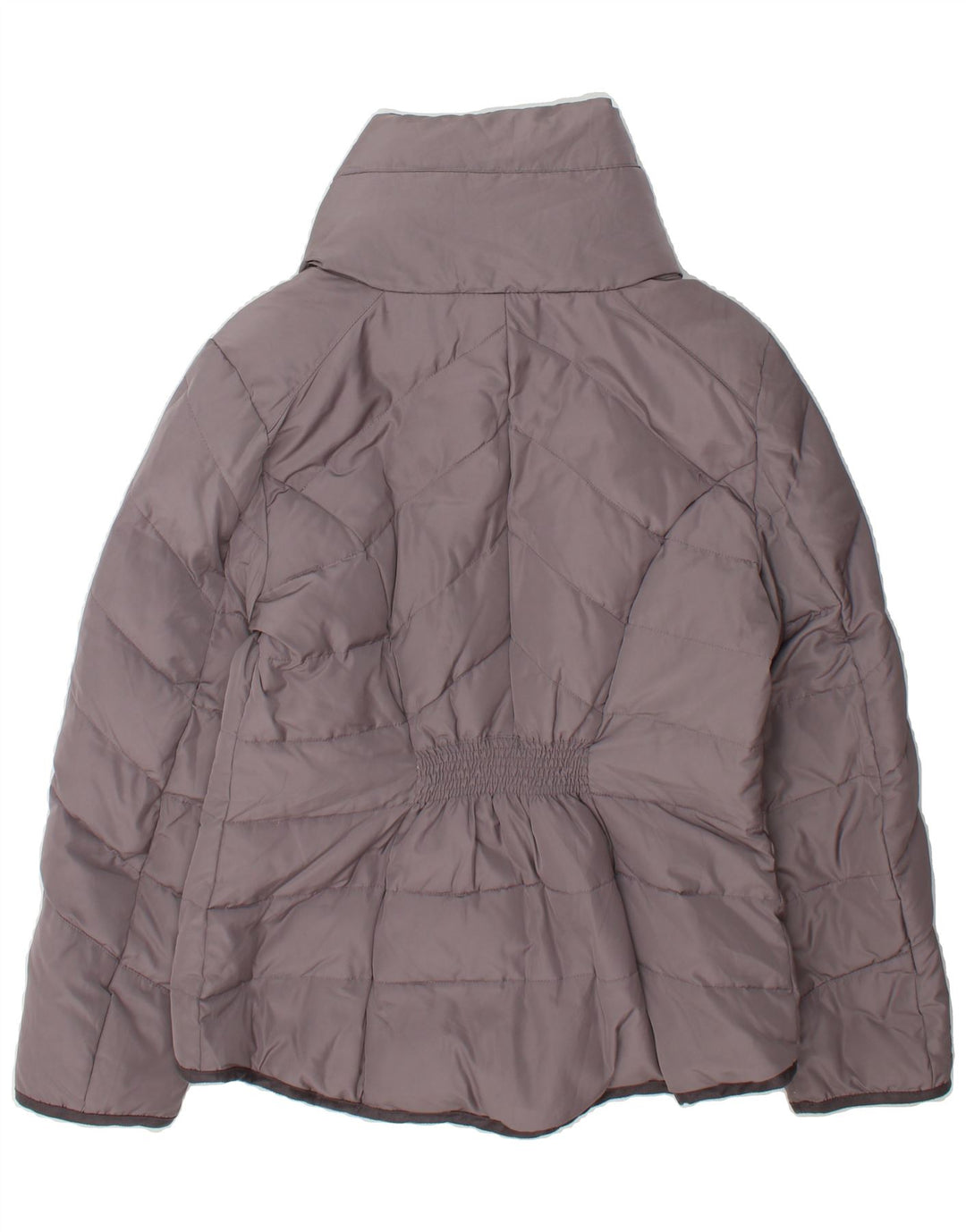 JOULES Womens Padded Jacket UK 14 Medium Grey Polyester Vintage Joules and Second-Hand Joules from Messina Hembry 