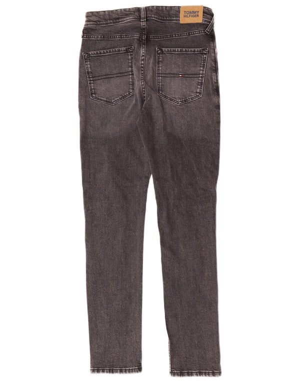 Джинсы Tommy Hilfiger Slim для мальчиков 13–14 лет W28 L28 Серые хлопковые