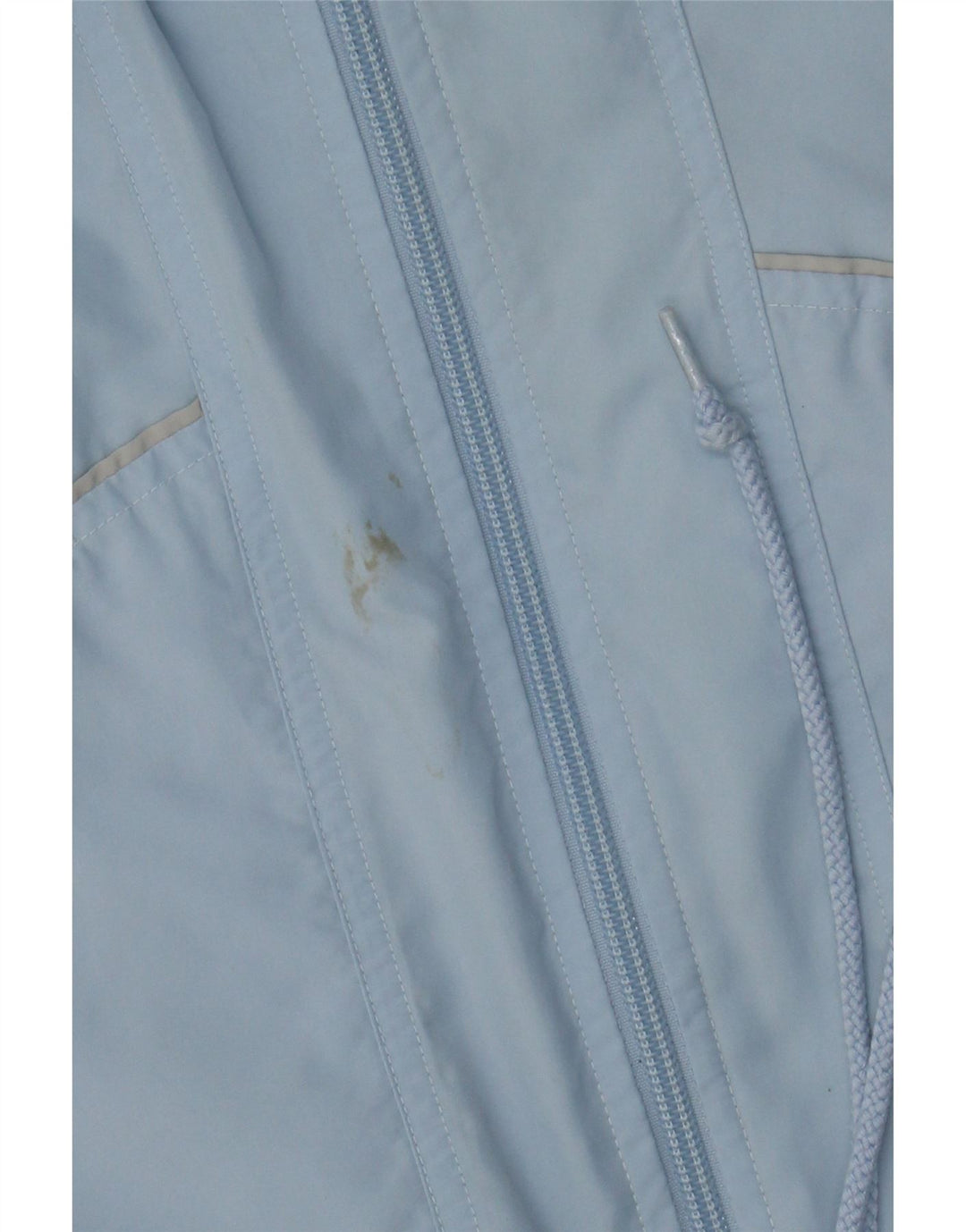 Женская спортивная куртка ADIDAS UK 14, большой синий полиэстер