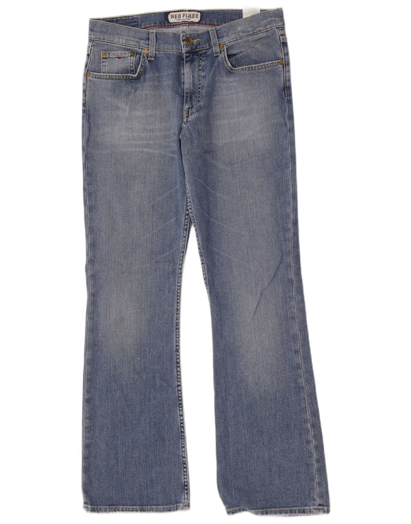 Женские расклешенные джинсы Tommy Hilfiger W31 L30, синий хлопок