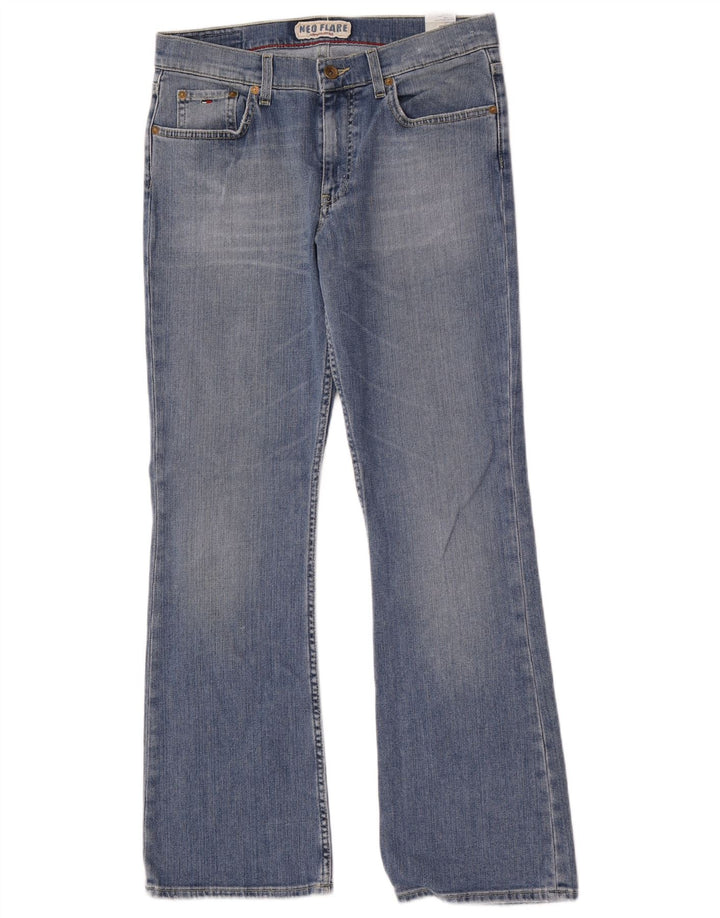 Женские расклешенные джинсы Tommy Hilfiger W31 L30, синий хлопок