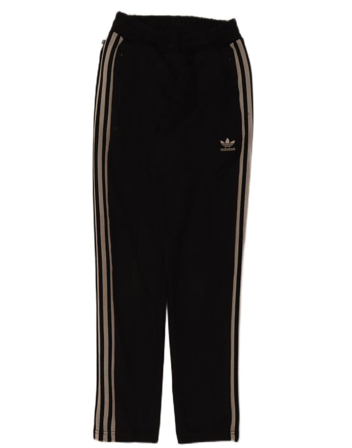 Мужские спортивные брюки Adidas, маленькие черные, хлопковые