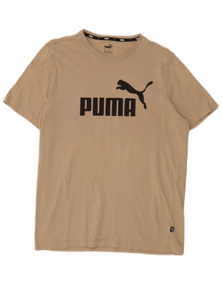 Женская футболка с рисунком Puma Top UK 14 Medium Beige