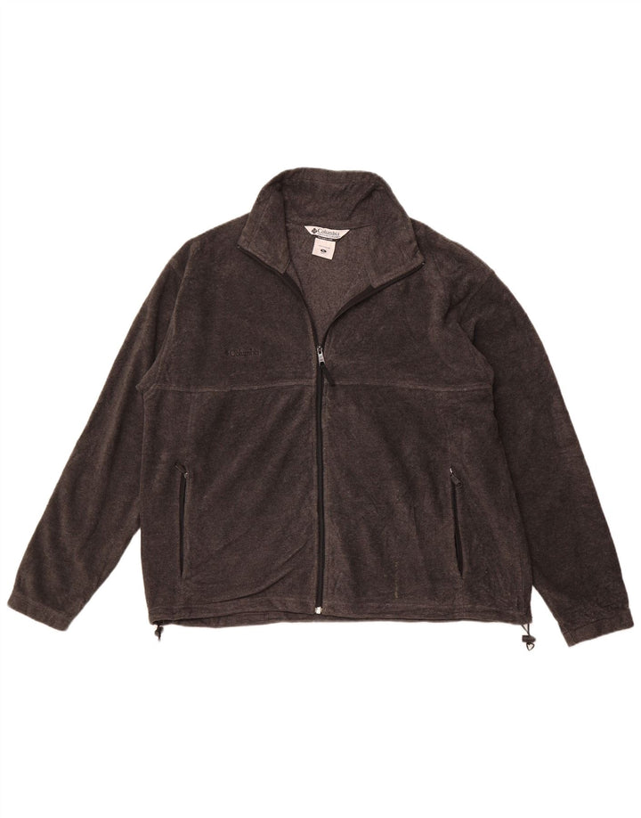 Мужская флисовая куртка COLUMBIA UK 42 XL, серый полиэстер