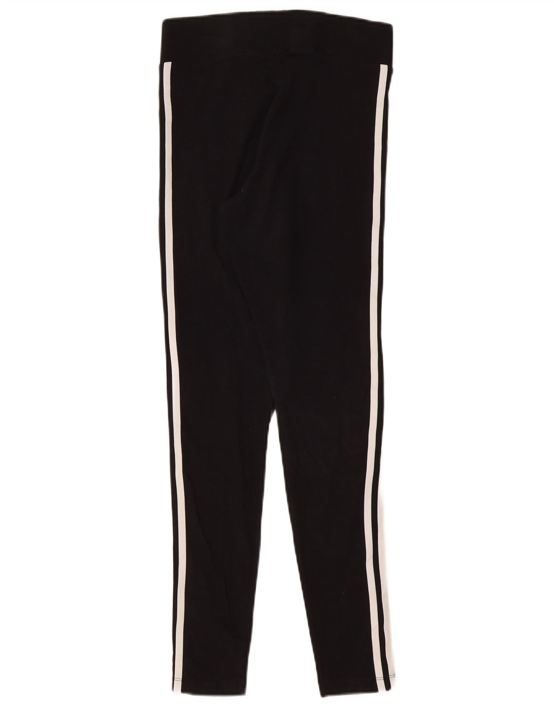 Женские леггинсы Adidas UK 10, маленькие черные хлопковые