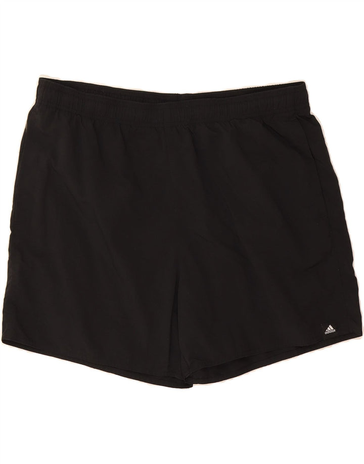 ADIDAS Mens Sport Shorts XL  Black Nylon Vintage Adidas and Second-Hand Adidas from Messina Hembry 