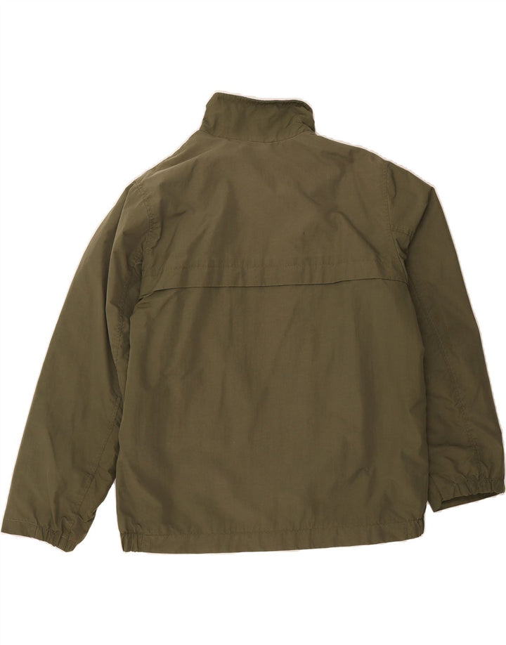 EDDIE BAUER Mens Windbreaker Jacket UK 40 Large Khaki Nylon Vintage Eddie Bauer and Second-Hand Eddie Bauer from Messina Hembry 