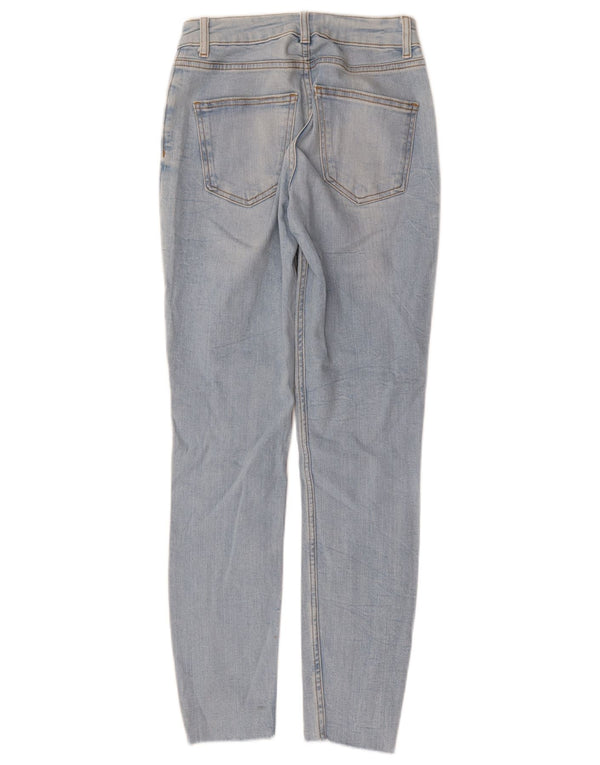 Женские джинсы скинни Zara EU 36 XS W26 L28, синий хлопок