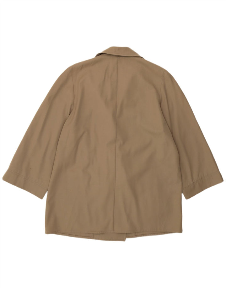 Женский пиджак оверсайз Valentino Miss V IT 40, маленький бежевый