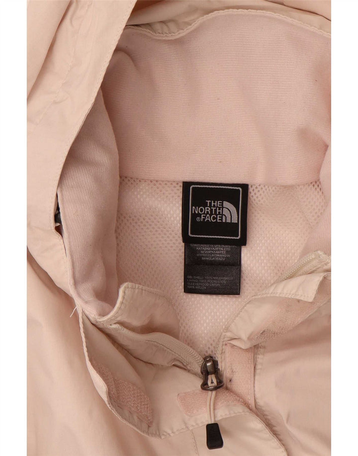 Женская дождевик с капюшоном The North Face UK 14, полиэстер среднего розового цвета