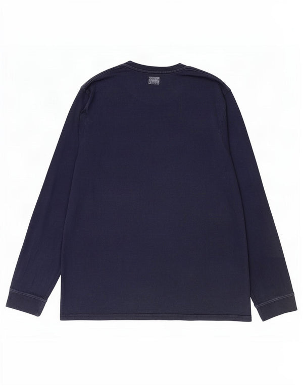 Мужской топ Levi's с длинным рукавом XL, темно-синий, хлопок
