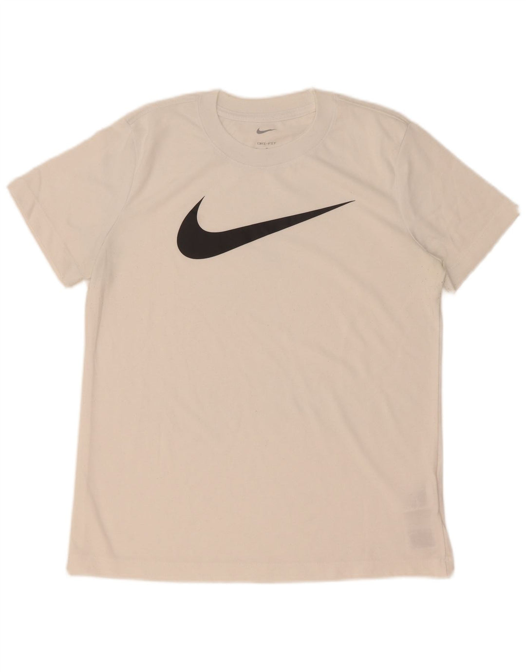 Мужская футболка Nike Dri Fit с графическим рисунком, средний белый полиэстер