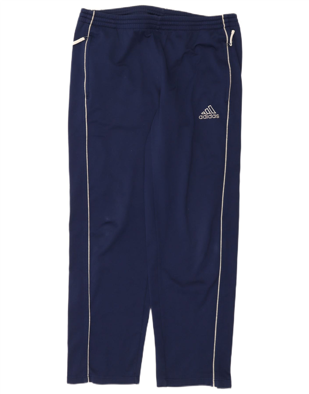 Мужские спортивные брюки Adidas UK 38/40, средний темно-синий, полиэстер