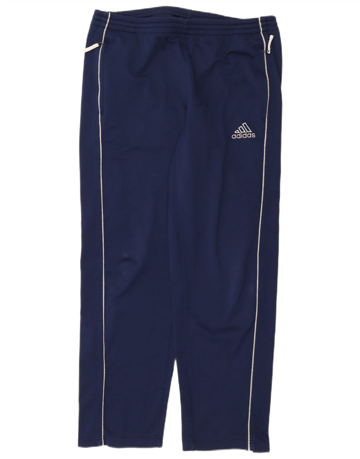 Мужские спортивные брюки Adidas UK 38/40, средний темно-синий, полиэстер
