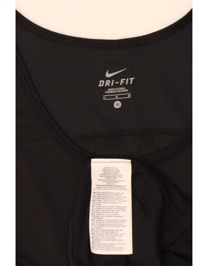 Мужской жилет Nike Dri Fit, средний черный полиэстер
