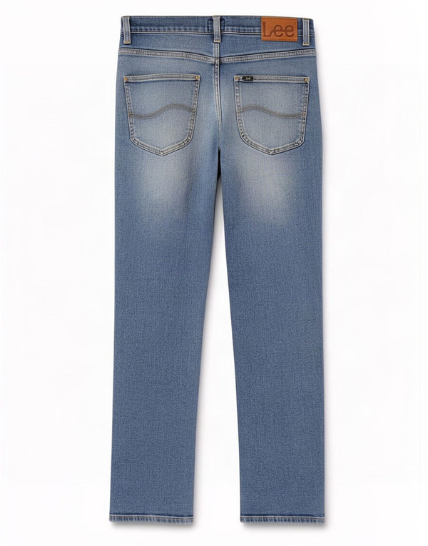 Мужские прямые джинсы Lee Brooklyn W32 L32, синий хлопок