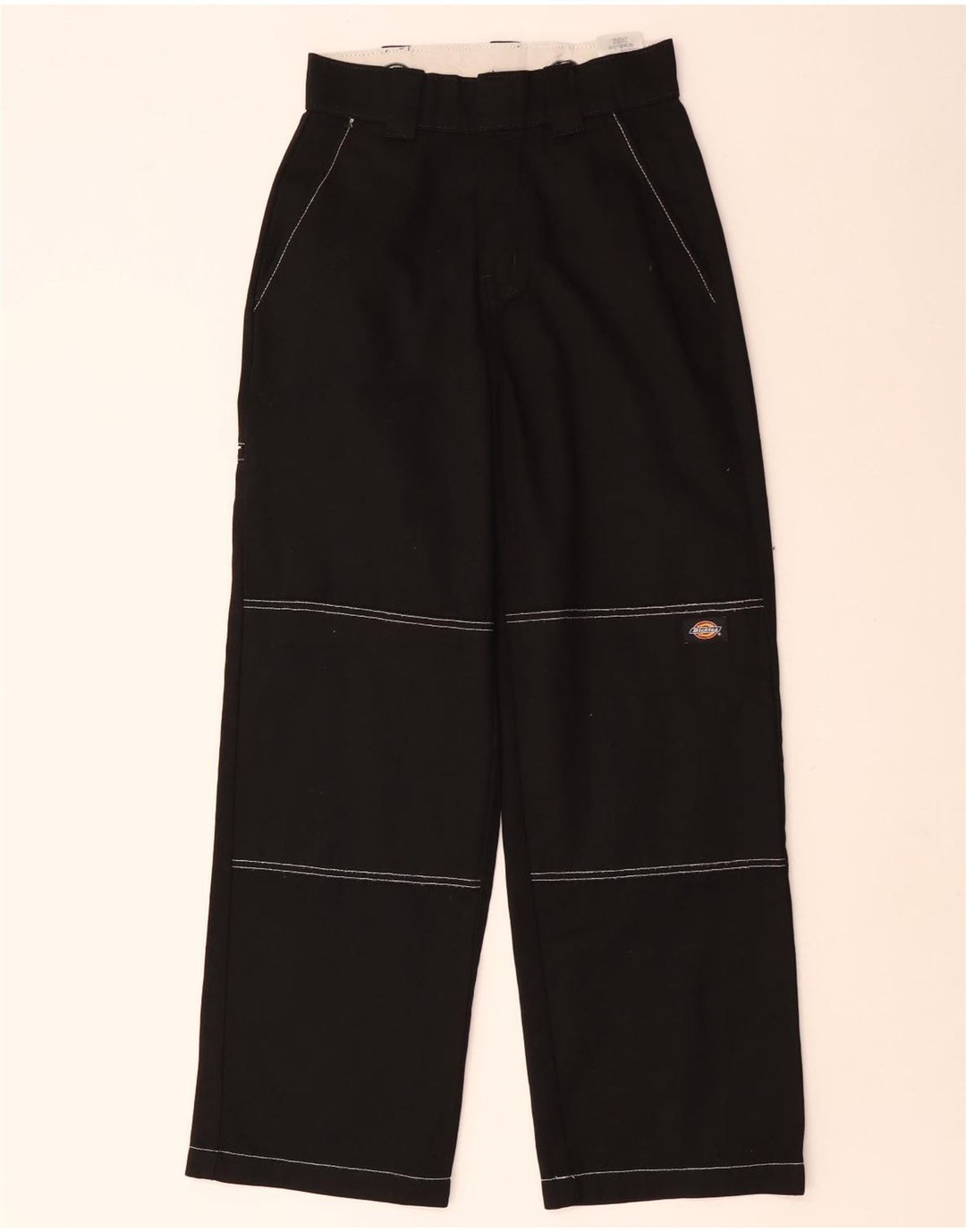 Мужские прямые брюки-карго Dickies W24, черный полиэстер