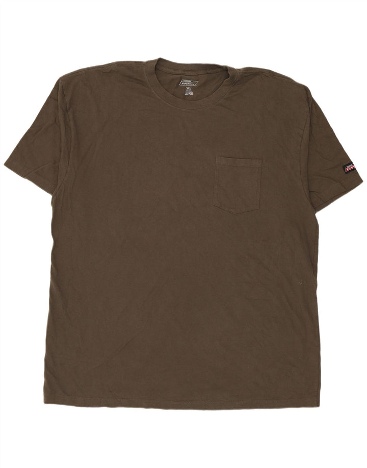 Мужская футболка Dickies Top 3XL, цвет хаки, хлопок