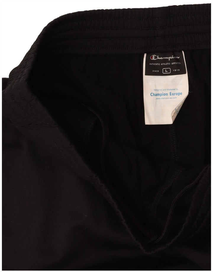 Мужские спортивные брюки CHAMPION, большие черные, полиэстер