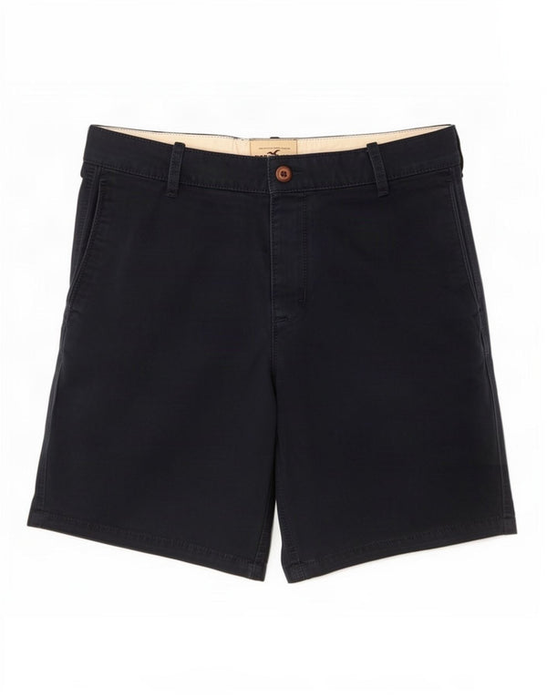 Мужские шорты чинос Hollister W33, средний темно-синий, хлопок