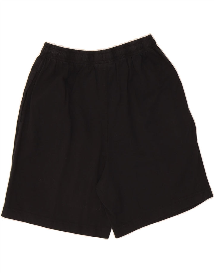 CHAMPION Mens Graphic Sport Shorts Large  Black Vintage Champion and Second-Hand Champion from Messina Hembry 
