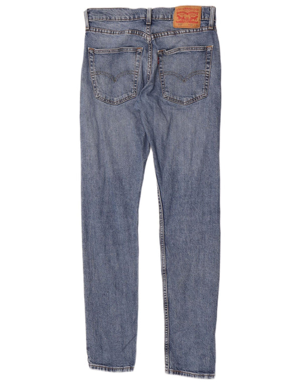 Мужские зауженные джинсы Levi's 512 W30 L31 синие, хлопок