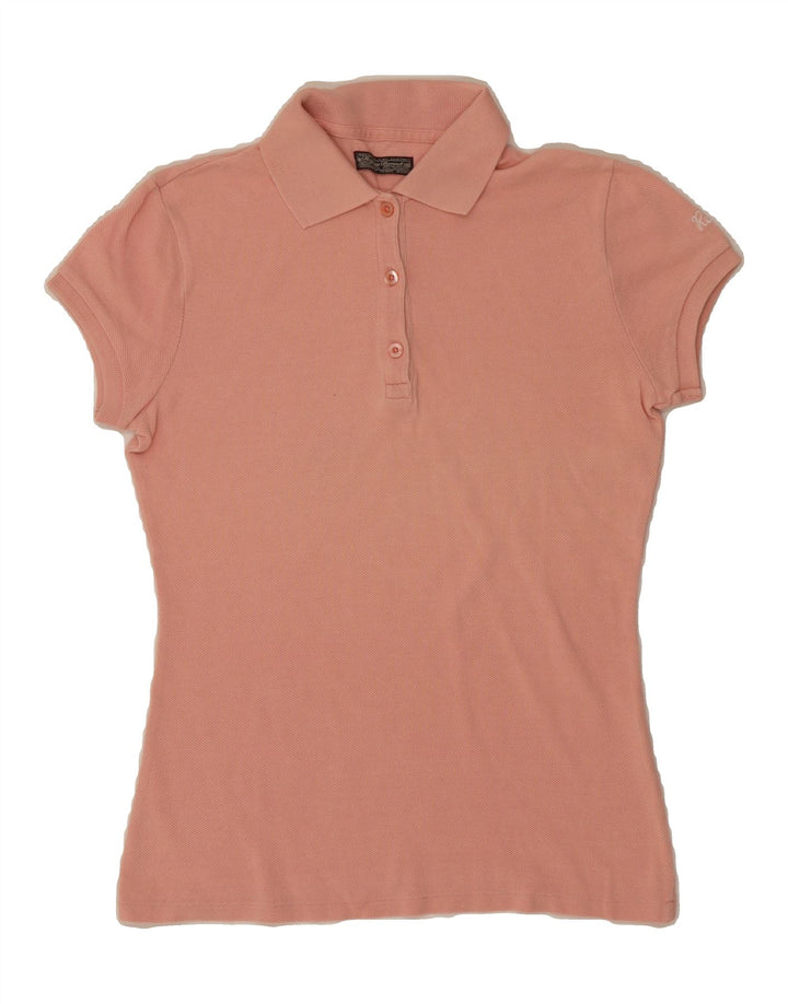 REPLAY Womens Polo Shirt UK 8 Small Pink Vintage Replay and Second-Hand Replay from Messina Hembry 