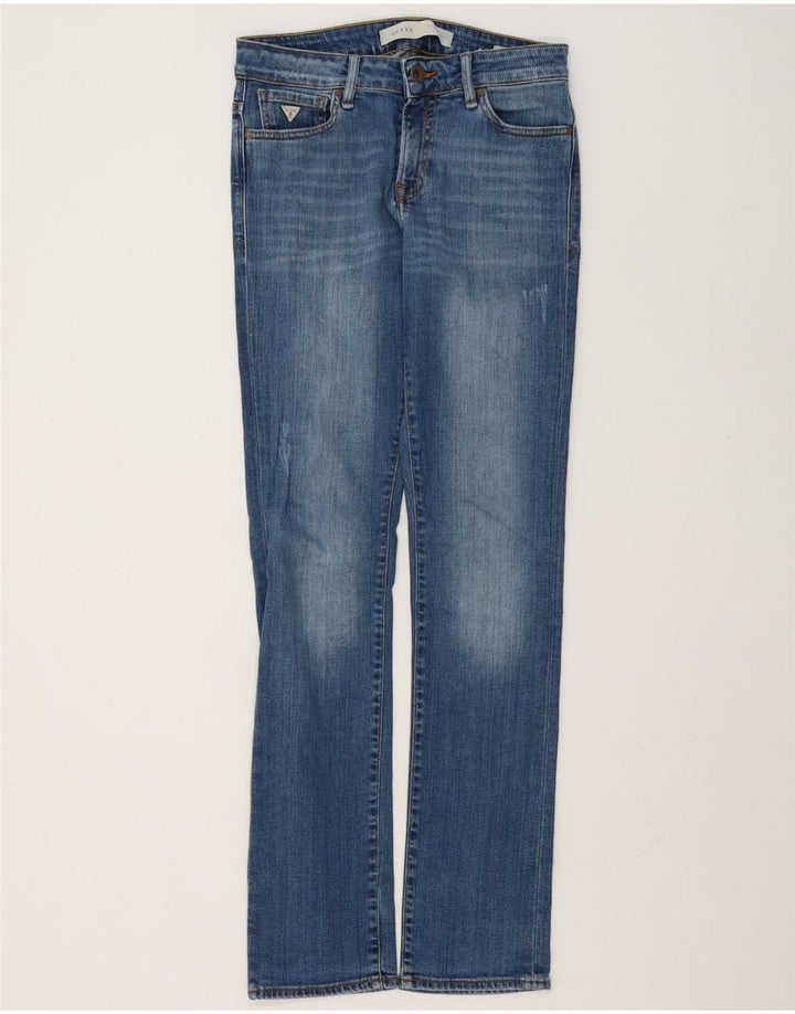 Мужские узкие джинсы Guess W30 L34 синие, хлопок