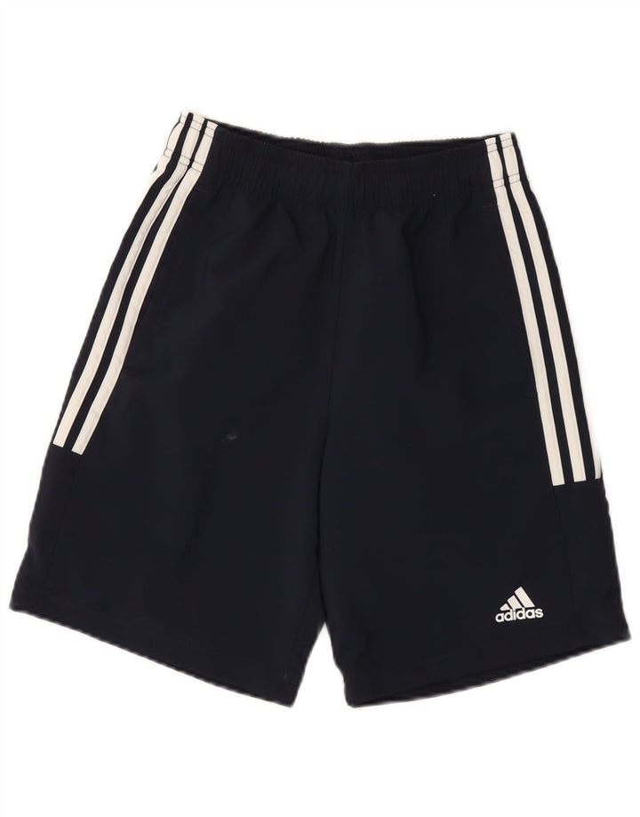 Мужские спортивные шорты ADIDAS XS темно-синие из полиэстера