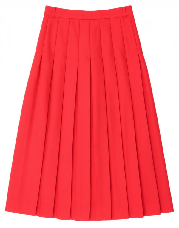 Женская плиссированная юбка с высокой талией Penny Black IT 44 Medium W28 Красная шерсть