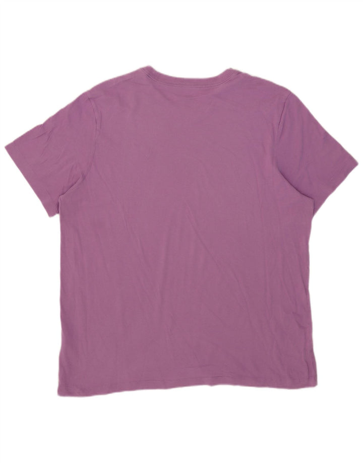Мужская футболка Nike Top XL, фиолетовый хлопок