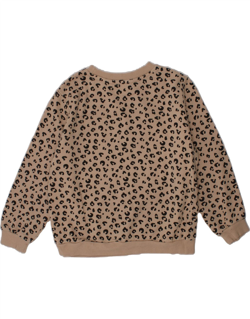 H&M Girls Mickey Mouse Sweatshirt Jumper 6-7 Years Beige Animal Print Vintage H&M and Second-Hand H&M from Messina Hembry 